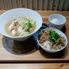 【らいぱち】9月オープンのラーメン店で夜はラーメン居酒屋に。麺は3種類から選べて春雨をチョイスしたよ(呉市中通)