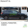 ルーフボックス　THULE MotionXT XL　x SUBARU FORESTER取り付け事例