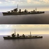 日本海軍：大戦期の駆逐艦（補遺）「初春級」駆逐艦　竣工時の制作/実は失敗の巻　