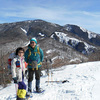 晴天の高峰山スノーシュー