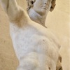 《アンティノウス　Antinous》｜彫刻画像（ルーブル美術館）