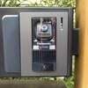 ドアホン工事による隙間補修