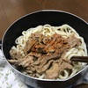 適当肉うどん