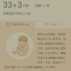 あと46日　(on 33w3d)