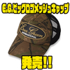 【EVERGREEN】ラバーワッペン帽子「E.G.ビッグロゴメッシュキャップ」発売！