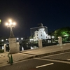 夜の平和公園です。