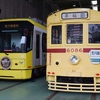 都電6086号・7001号　荒川車庫（「2019路面電車の日」記念イベント）