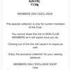 Anti Social Social Club Members Only Exclusive