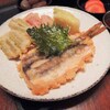 カマスの天ぷらと野菜天ぷら