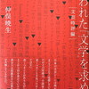 失われた「文学」を求めて【文芸時評編】　仲俣暁生