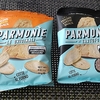 PARMONIE（パルモニー）っていうイタリアのチーズスナックを食べるよ。