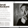 「Haruki Murakami」と「Le Monde」