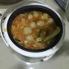 夜ご飯！（８）炊飯器でキムチ味噌鍋、台湾留学生　家電事情