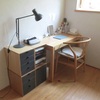 新しい生活が始まって、個室に 新しい収納を作りました