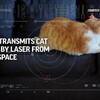 アメリカ　宇宙と地球のレーザー通信実験動画はNASA職員の飼いネコでした