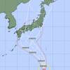 発達する台風１０号
