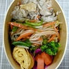 お弁当を作りました！(鶏肉の野菜あんかけ)