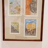展覧会の銅版画作品