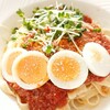 ミートソースパスタ