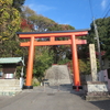 お市の方の生誕地にある、城山八幡宮