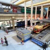 上野駅モジュール改良18（展示への仕上げと時代考証）