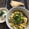 【白菜とネギの玉子丼】にんべんのつゆの素