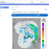 韓国の雨雲レーダー