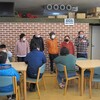 壮行会　卓球大会に向けて練習　避難訓練など