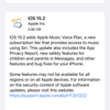 iOS15.2／iPadOS 15.2／watchOS 8.3／tvOS 15.2 ／macOS 12.1 RC版がリリース【更新RC2が公開】