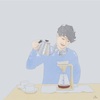 金澤ダイスケさんが珈琲を入れているところ
