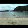 できたての海水浴場