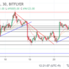 【ビットコインFX】狭いレンジ間で水平線を目安に小さく稼ぐ僕【8/20】