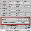 【Unity】RectTransform の Inspector にリセットボタンとアスペクト比固定ボタンを追加できる「RectTransform-Inspector-Extensions」紹介