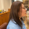ロングヘアのマイナーチェンジ【あごラインの顔まわりレイヤー】