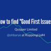 Roppongi.jsで『貢献できるOSSの見つけ方 -How to find "Good First Issues"-』についてLTをしてきました