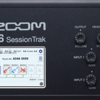 パソコン無しで最大6人の遠隔セッションを実現するZOOM S6 SessionTrak