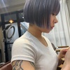透明感バイオレットアッシュカラー▷ハイトーンキープにオススメ