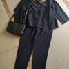 卒業式に合わせて、普段にも着まわせるセレモニー服を新調しました。
