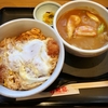 名古屋メシ・若鯱家のカレーうどん＆かつ丼👍(名古屋・中区錦三)