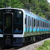 E131系200番台N1編成+N2編成篠ノ井線試運転