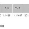 FX自動売買 稼働結果（20日目）-20.30pips -17.54ドル 勝率75.0％ プロフィット パラメータの調整