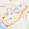 ８月22日 ロードバイク  79キロ 習志野 ~印旛沼 ~ 成田駅 ~ 千葉市  