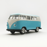 新品 1963 Volkswagen Bus フォルクスワーゲンバス WELLY 京商 ミニカー | WELLY 1/24 VW T1 バス 1963（イエロー） [No