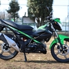 Kawasaki 125cc アスリートPROの写真をたくさん撮ってみた