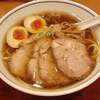 好日(東中野)煮玉子ちゃーしゅうめん・麺少なめ