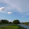 鴨川、夏の風景。
