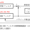 近似直線位相IIRフィルタの時間領域設計（カルマンフィルタ利用）