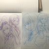 7月3日の続きの楽描き