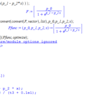 Maple: for deriving objective function and jacobian function