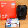 モノ撮り用に SONY の純正標準マクロレンズ「SONY FE 50mm F2.8 Macro（SEL50M28）」を購入してみました